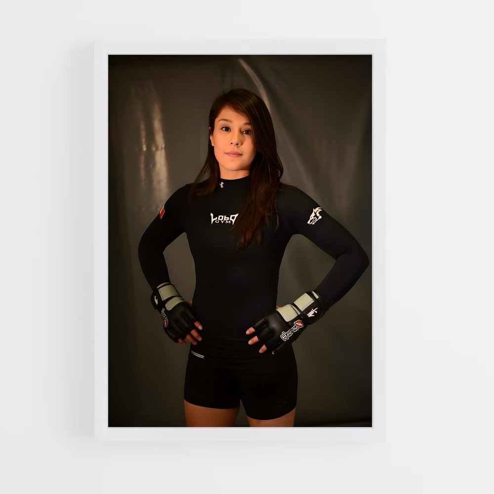Poster Alexa de grasso – affiche MMA (vue 3)
